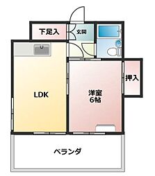 サンコーポ早川 1階/-