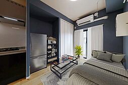 東京メトロ有楽町線 月島駅 徒歩3分の賃貸マンション 2階ワンルームのリビング/ダイニング