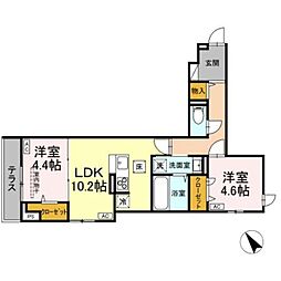 D-ROOM松木B1 1階