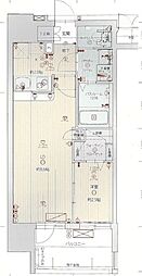 グランフォーレプライム西新 1LDKの間取図画像