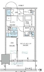 江東区大島4丁目マンション 1LDKの間取図画像