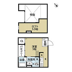 ドメーヌ堺 2階