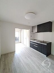 阪神なんば線 福駅 徒歩1分の賃貸アパート 1階1DKのリビング/ダイニング