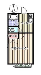 間取図画像 1K