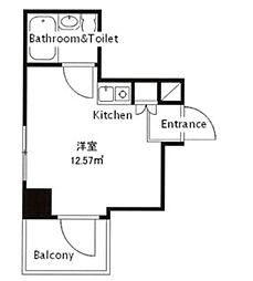 間取図画像 ワンルーム