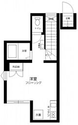 8haccohouse ワンルームの間取図画像