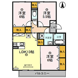 近鉄大阪線 高安駅 徒歩7分 2階/-