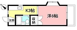 間取図画像 1K