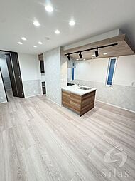 南海線 住吉大社駅 徒歩5分の賃貸アパート 1階1LDKのリビング/ダイニング