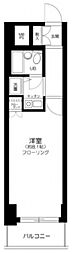 藤和シティコープ大森 1Kの間取図画像