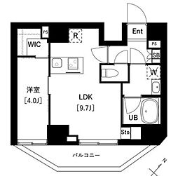 ARKMARK上池袋 1LDKの間取図画像