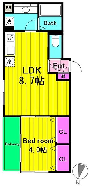 同じ建物の物件間取り写真 - ID:214055992993