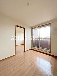 ファインハイムSATOII 2階2DKのリビング/ダイニング