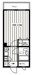 ライオンズマンション八王子第6 1Kの間取図画像