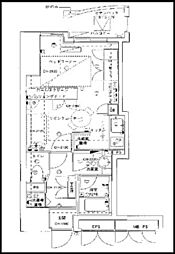 アクシア新宿御苑 ワンルームの間取図画像