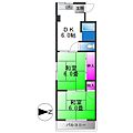 長吉コーポ4階5.0万円