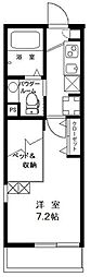 Mystyle氷川参道 1Kの間取図画像