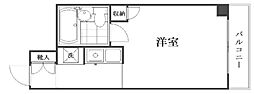 グローリア初穂練馬 ワンルームの間取図画像
