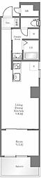 ストーク両国秀山 1LDKの間取図画像