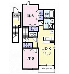 ソレイユFuji 2階/201