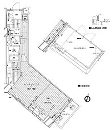 東京メトロ半蔵門線 渋谷駅 徒歩5分の賃貸マンション 2階1LDKの間取り