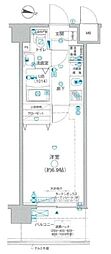 グランフォース西川口 1Kの間取図画像