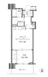 KDXレジデンス芝公園 13階1LDKの間取り