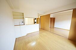 京王相模原線 若葉台駅 徒歩4分の賃貸マンション 4階2LDKのリビング/ダイニング