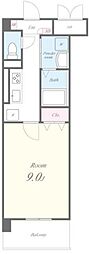 ふじみランド 1Kの間取図画像