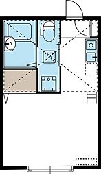 ココメゾン ワンルームの間取図画像