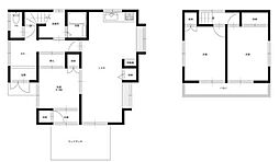 KハウスOKABE 1階3LDKの間取り