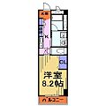 アクアメゾン2階6.3万円