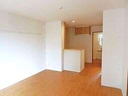 エコーハイツI 1階1LDKのリビング/ダイニング