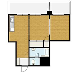 セイショウヴィレッジ 2DKの間取図画像