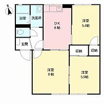 ディアコート阿部 A0103 ｜ 大分県大分市大在北４丁目6-30（賃貸アパート3DK・1階・54.81㎡） その2