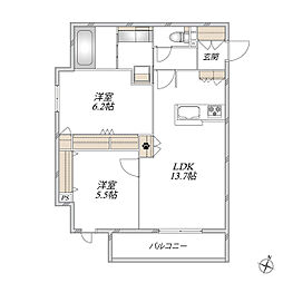 デルニエール 2階/-