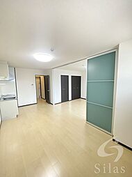 Osaka Metro四つ橋線 北加賀屋駅 徒歩7分の賃貸アパート 1階1LDKのリビング/ダイニング