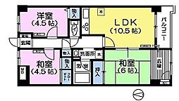 エスポワール善福寺 3LDKの間取図画像