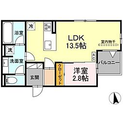 Asset-Court富士見台 3LDKの間取図画像