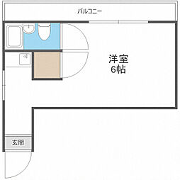 間取図画像 ワンルーム