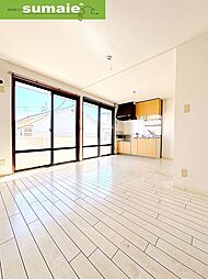 セジュールのざきC棟 2階1LDKのリビング/ダイニング