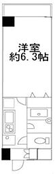 ヒューリックレジデンス参宮橋 1Kの間取図画像