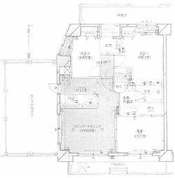 東京メトロ日比谷線 中目黒駅 徒歩2分の賃貸マンション 10階3LDKの間取り