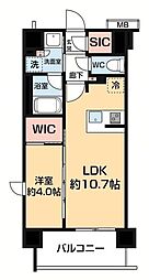 ARCOBALENOKAWASAKIDAISHI2 1LDKの間取図画像