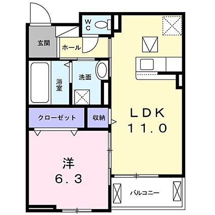 ゼクシー桜ヶ丘A棟_間取り_0