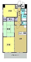 杉村ビル 3LDKの間取図画像