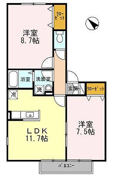 画像2:間取図