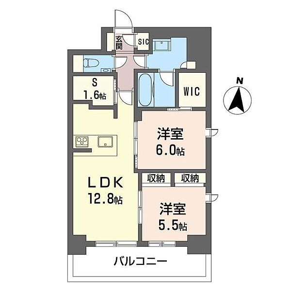 同じ建物の物件間取り写真 - ID:210002614011