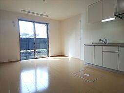 能勢電鉄妙見線 山下駅 徒歩7分の賃貸アパート 1階1LDKのリビング/ダイニング