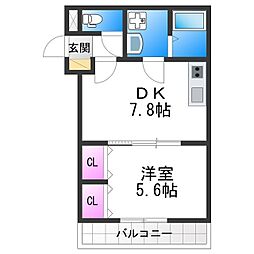グランツあびこWEST 2階